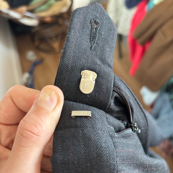 Vintage Tommy Hilger Triple Button Pinstripe Suit - Picture 12 of 13